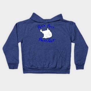 Purr purr perfect Kids Hoodie